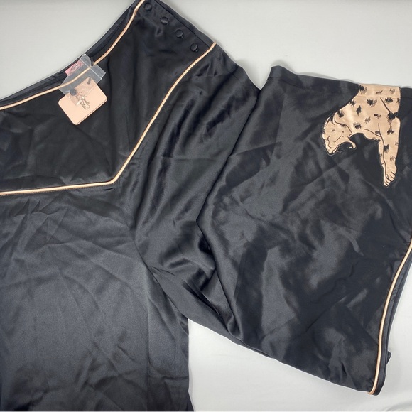Agent Provocateur Selene Black Silk Pants NWT $675 - Picture 5 of 10